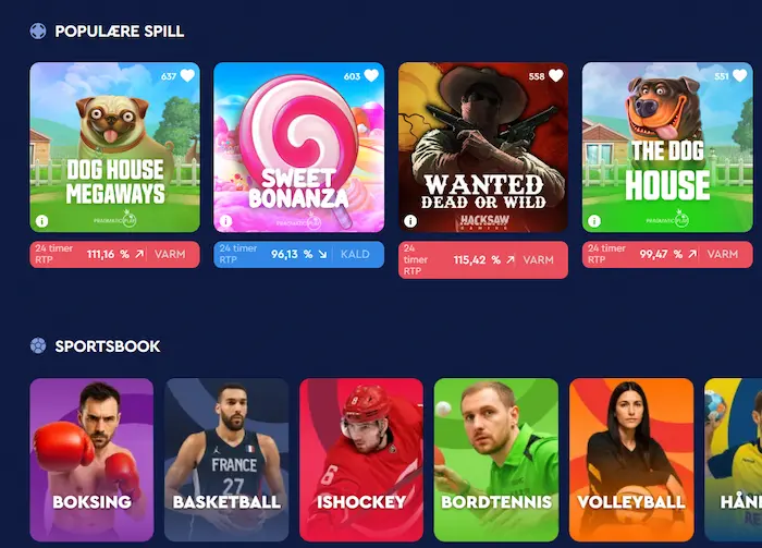Celsius Casino games